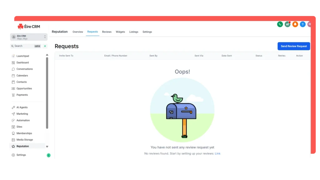 Full Review Automation - EireCRM